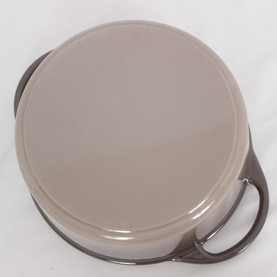 ボーナスストア+5％【美品】バーミキュラ オーブンポットラウンド 18cm BRN18R パールブラウン 無水 ホーロー 両手鍋 本体 |  | 05