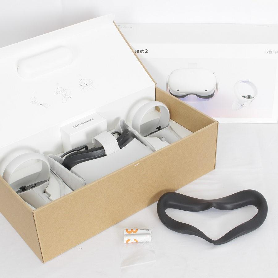 ボーナスストア+5％【美品】Meta Quest 2 256GB VR ヘッドマウント 