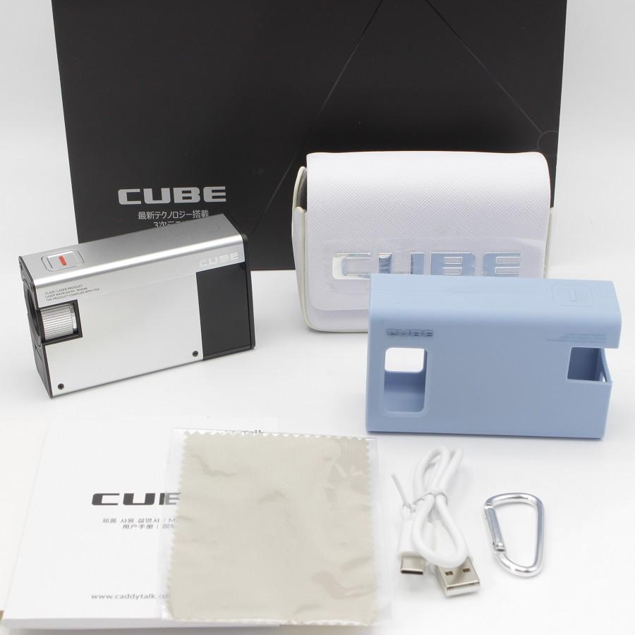 CaddyTalk CUBE距離計 シルバー カバー付き 中古美品 - その他 CaddyTalk CUBE距離計 シルバー カバー付き 中古美品 - その他