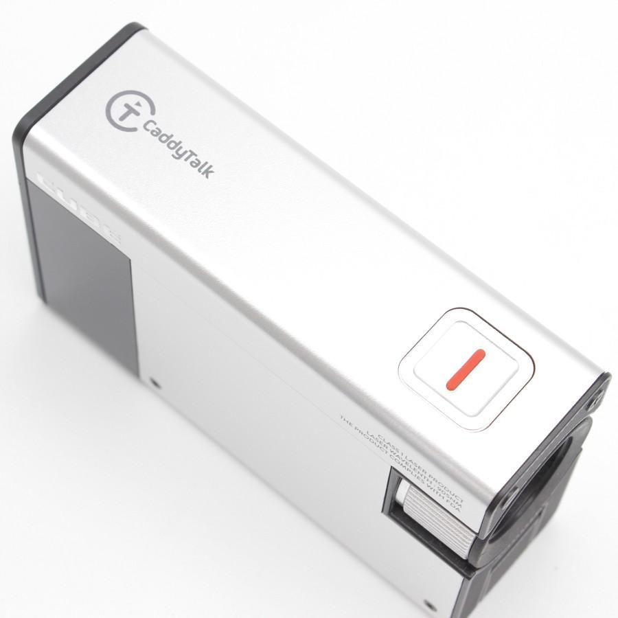 ボーナスストア+5％【美品】CaddyTalk CUBE レトロシルバー ゴルフ用 