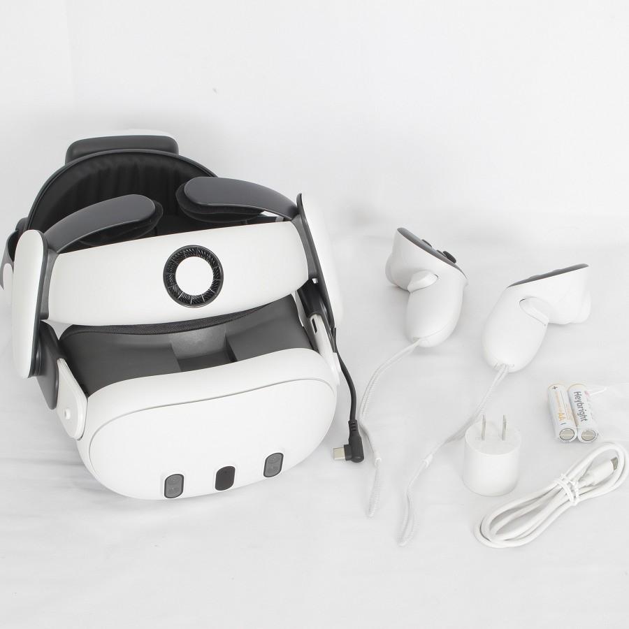 ボーナスストア+5％【美品】Meta Quest 3 128GB VR ヘッドマウント 