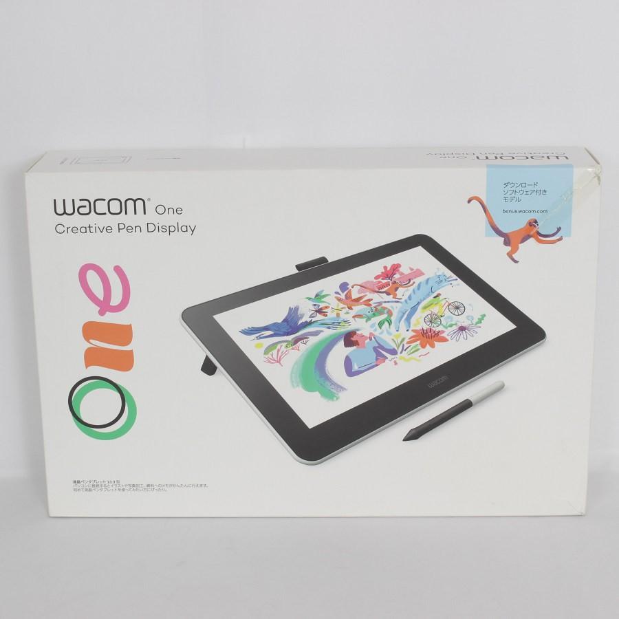 Wacom - 【美品】WACOM One Creative Pen Display DTC133W0D 液晶ペンタブレット ホワイト 液タブ ワコム 本体 ボーナスストア+5％】WACOM One Creative Pen Display DTC133W0D