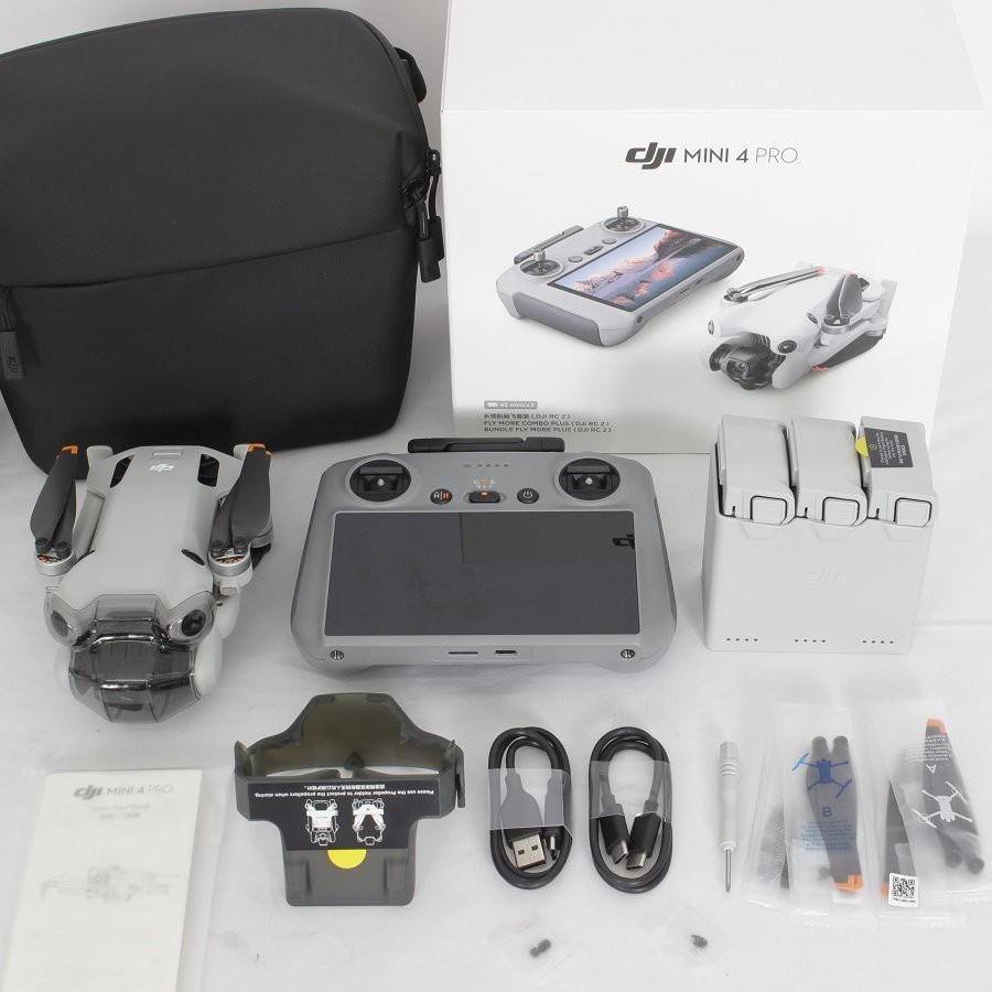 ボーナスストア+5％【美品】DJI Mini 4 Pro Fly More コンボ Plus DJI 