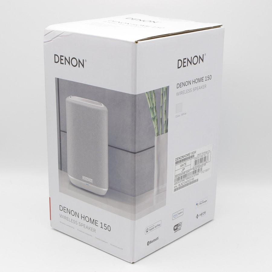 新品未開封品 DENON  150 ステレオ スピーカー ボーナスストア+5％【新品未開封】DENON HOME 150 W ホワイト 高