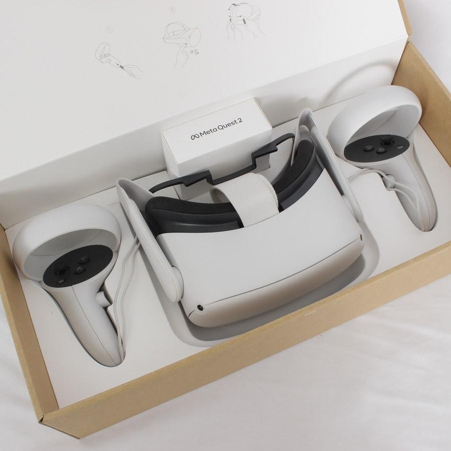 ボーナスストア+5％【美品】Meta Quest 2 128GB VR ヘッドマウント 