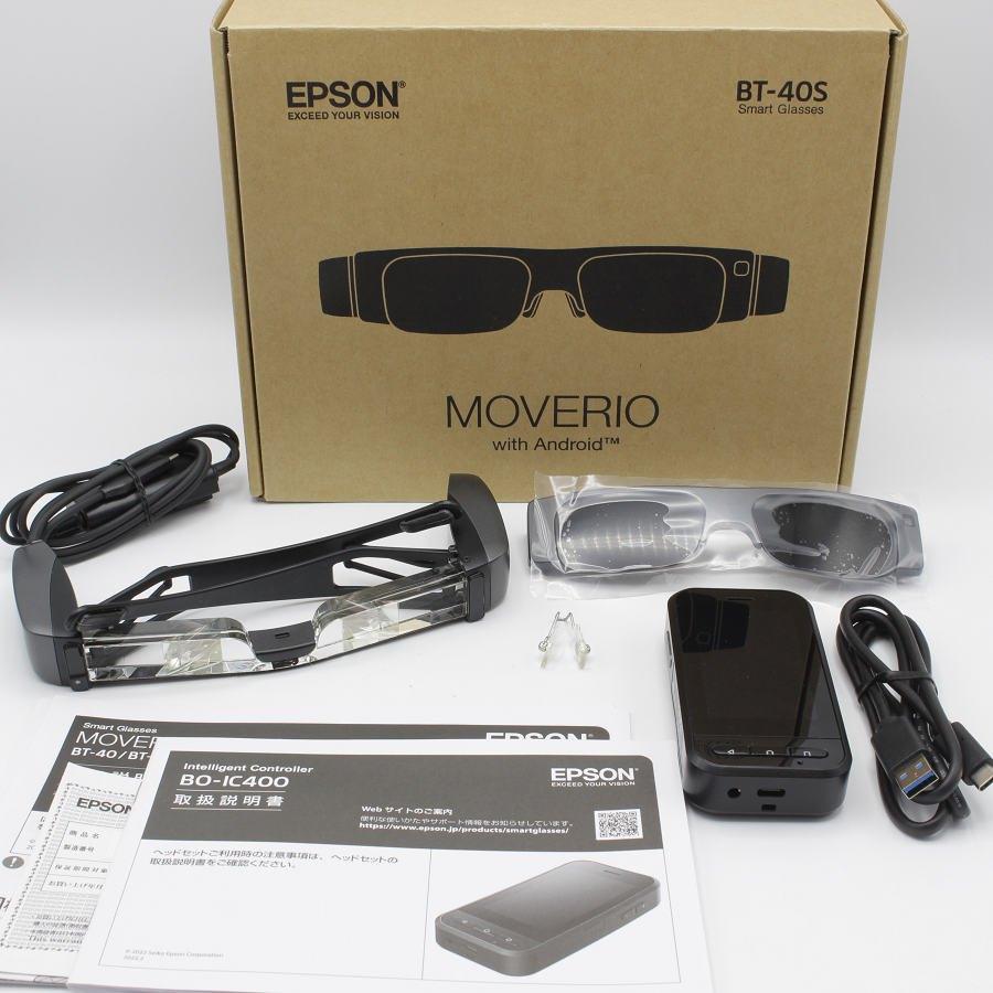 ボーナスストア+5％【美品】エプソン MOVERIO BT-40S スマートグラス  
