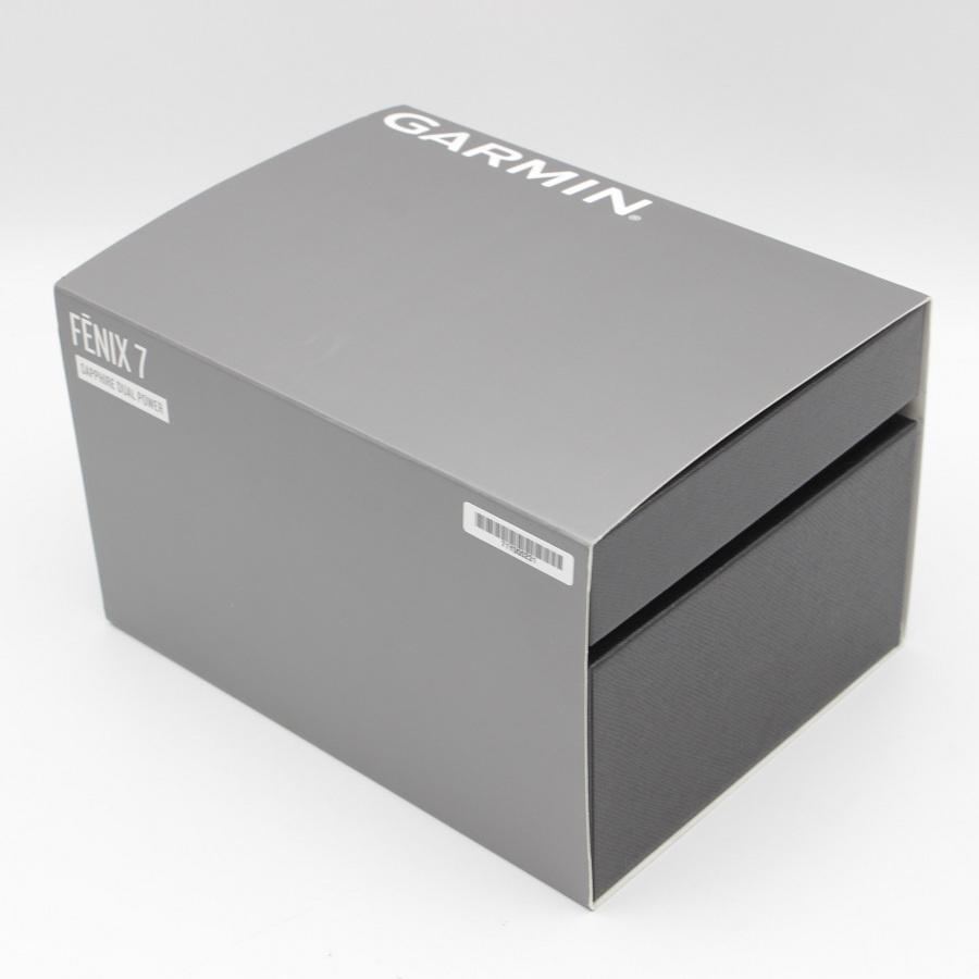 ボーナスストア+5％【美品】GARMIN fenix 7 Sapphire Dual Power Ti Carbon Gray DLC/Carbon Gray DLC Vented Titanium Band 010-02540-48 |  | 14