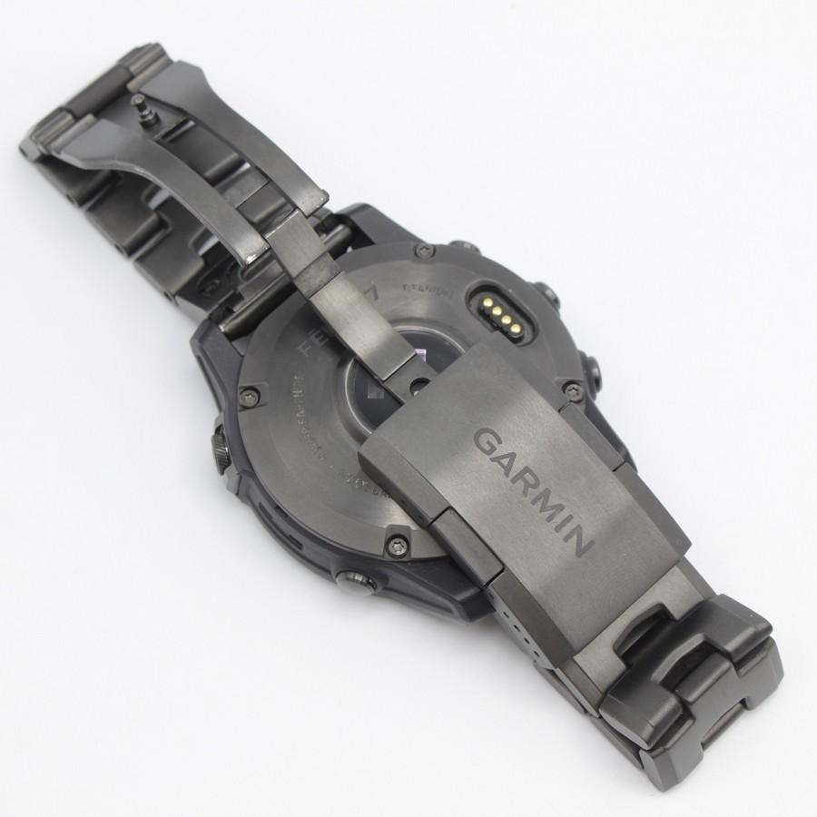ボーナスストア+5％【美品】GARMIN fenix 7 Sapphire Dual Power Ti Carbon Gray DLC/Carbon Gray DLC Vented Titanium Band 010-02540-48 |  | 07