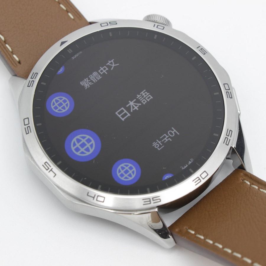 ボーナスストア+5％【美品】HUAWEI WATCH GT4 46mm PNX-B19 ブラウン 