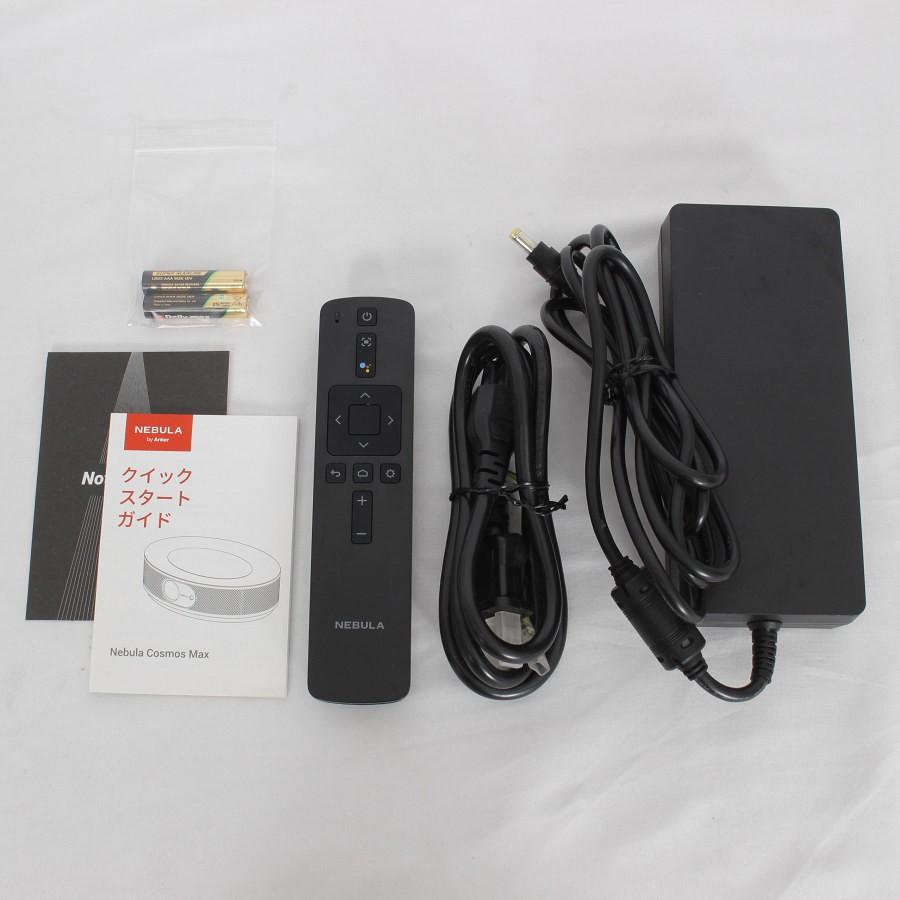 Anker Nebula Cosmos Max D2150512 ブラック TV搭載 スピーカー内蔵 4Kスマートプロジェクター アンカー 本体 ボーナスストア+5％】Anker Nebula Cosmos Max D2150512
