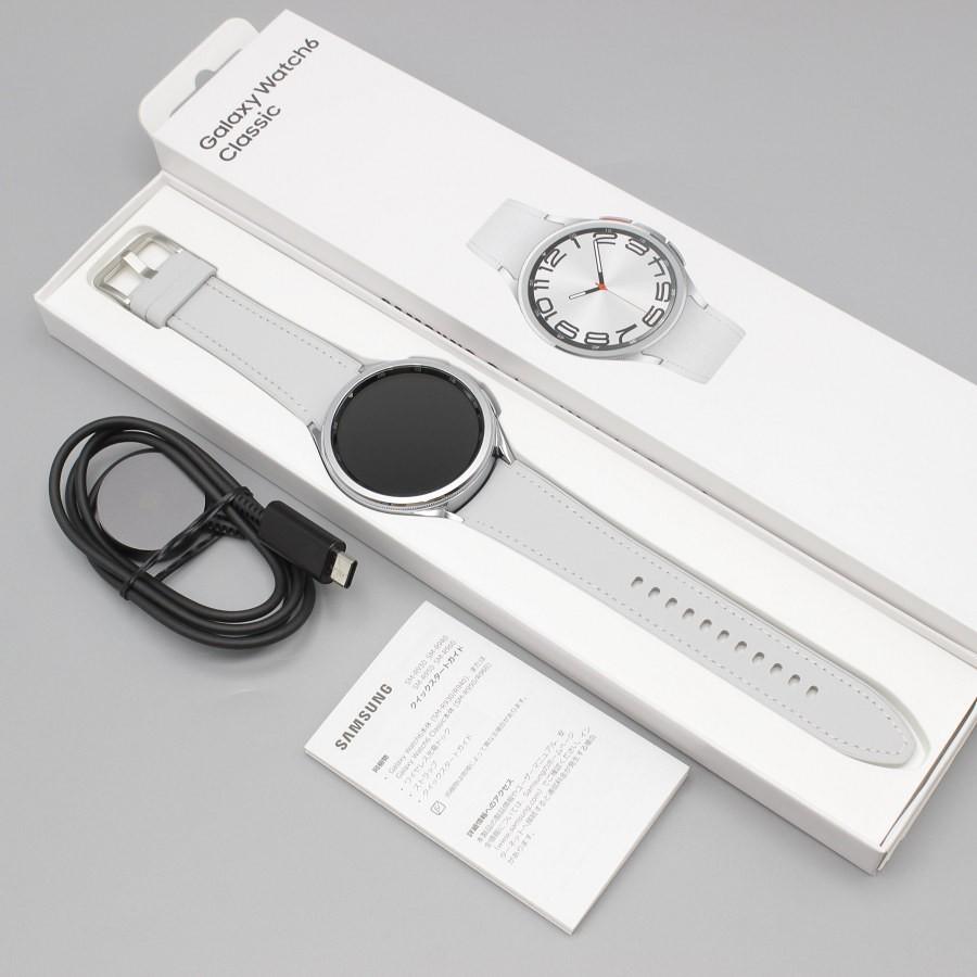 ボーナスストア+5％【美品】SAMSUNG Galaxy Watch6 Classic 47mm SM 