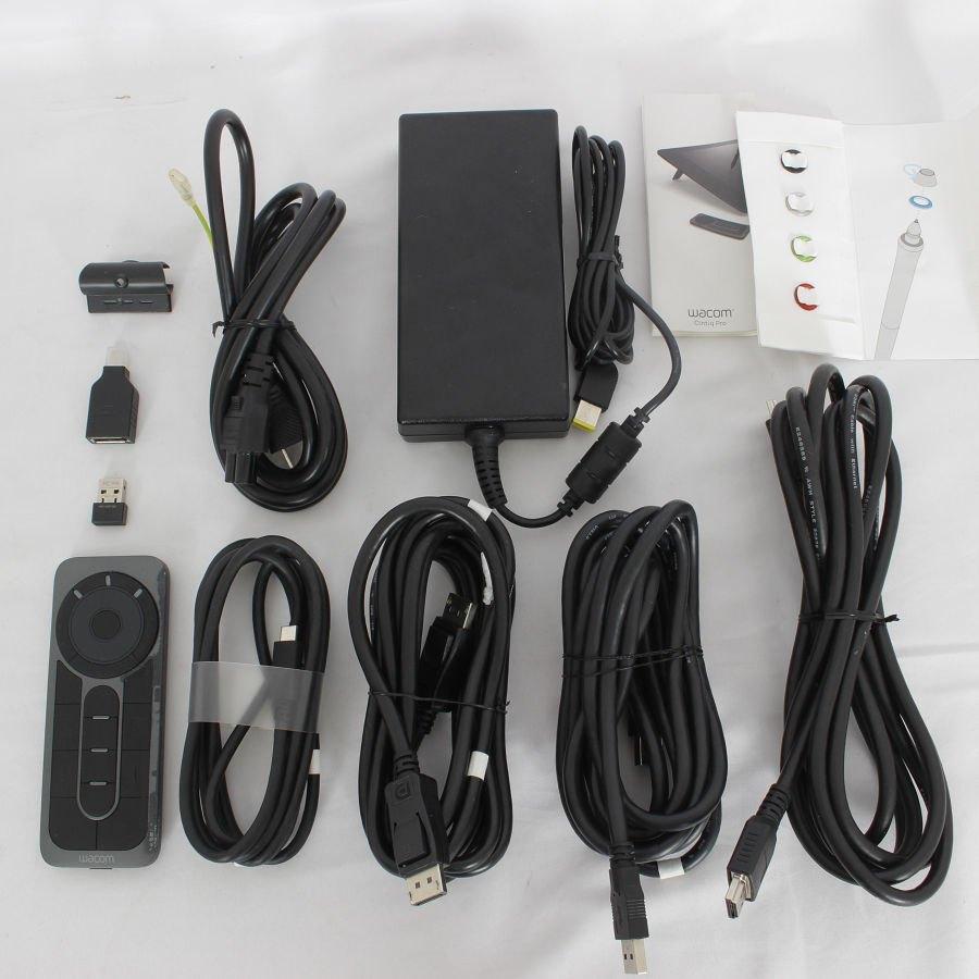 【極美品】Wacom 液晶ペンタブレット 本体と付属品 ASCII.jp：タッチにも対応する24型4K液晶ペンタブレット「Wacom