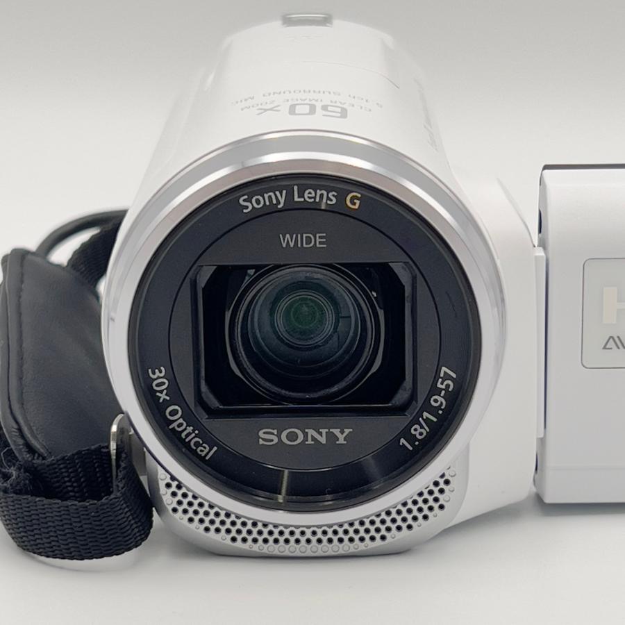 ボーナスストア+5％【美品】SONY Handycam HDR-PJ680 W ホワイト 