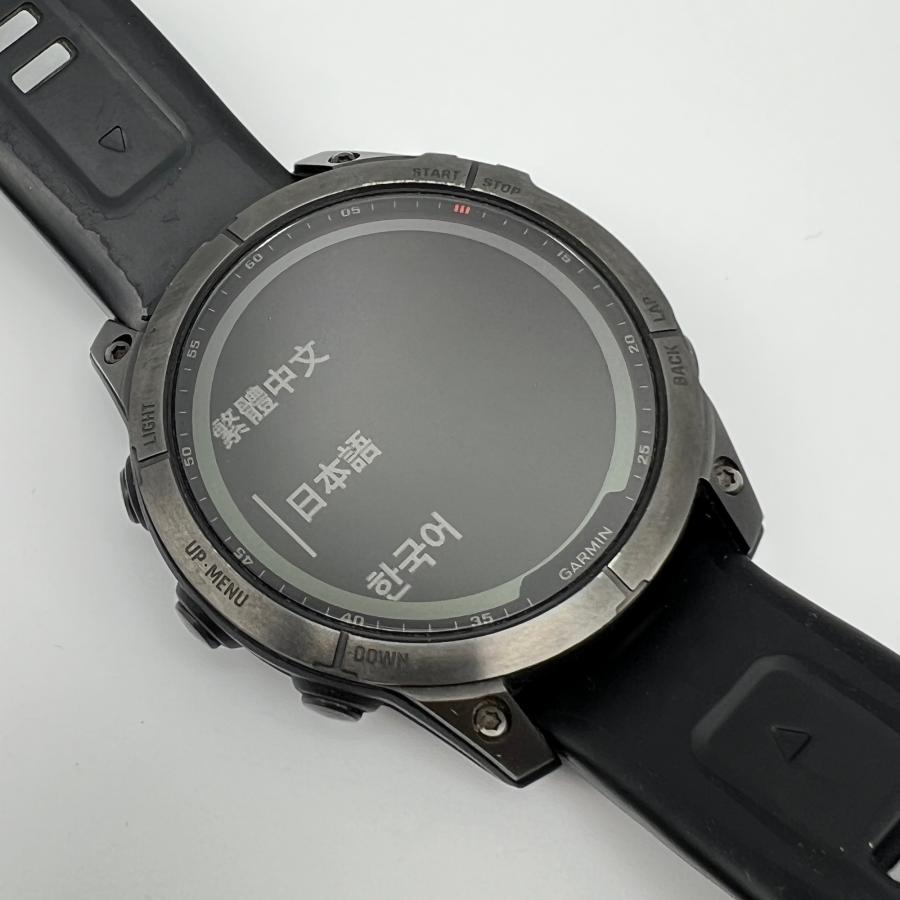 【ボーナスストア+5％】GARMIN fenix 7 Sapphire Dual Power Ti Carbon Gray DLC / Black 010-02540-29 スマートウォッチ フェニックス 7 ガーミン 本体 |  | 02