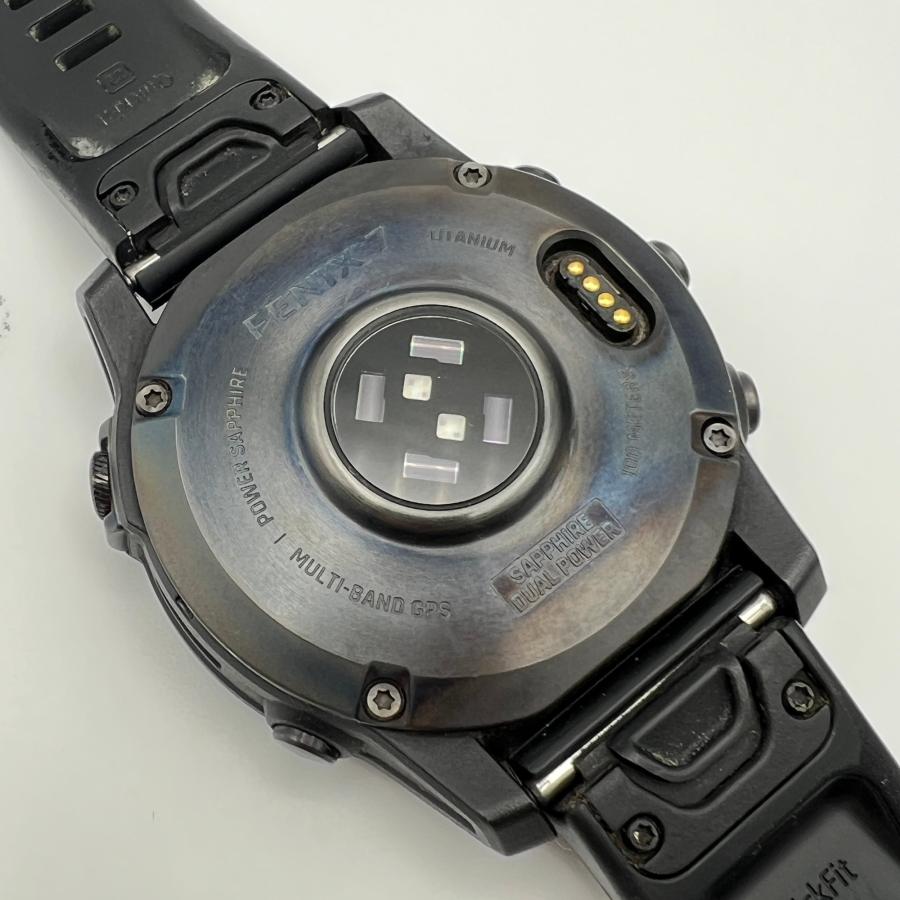 【ボーナスストア+5％】GARMIN fenix 7 Sapphire Dual Power Ti Carbon Gray DLC / Black 010-02540-29 スマートウォッチ フェニックス 7 ガーミン 本体 |  | 03