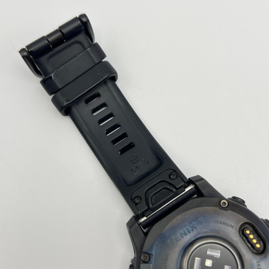 【ボーナスストア+5％】GARMIN fenix 7 Sapphire Dual Power Ti Carbon Gray DLC / Black 010-02540-29 スマートウォッチ フェニックス 7 ガーミン 本体 |  | 05