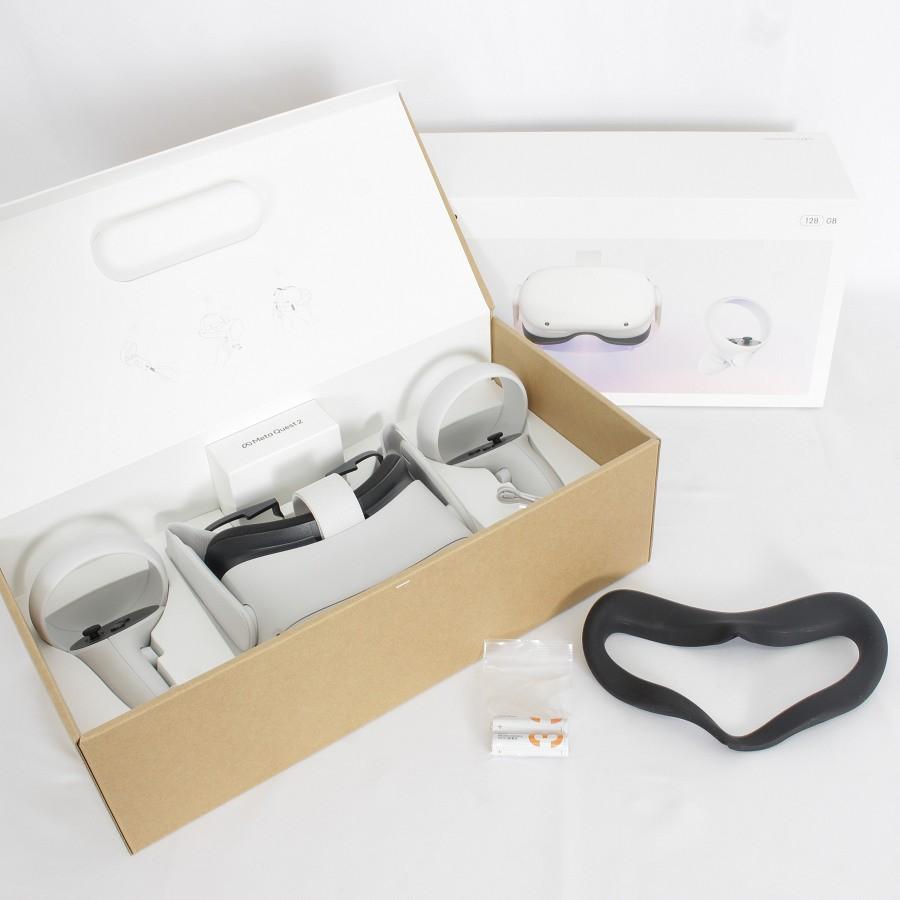 ボーナスストア+5％【美品】Meta Quest 2 128GB VR ヘッドマウント  