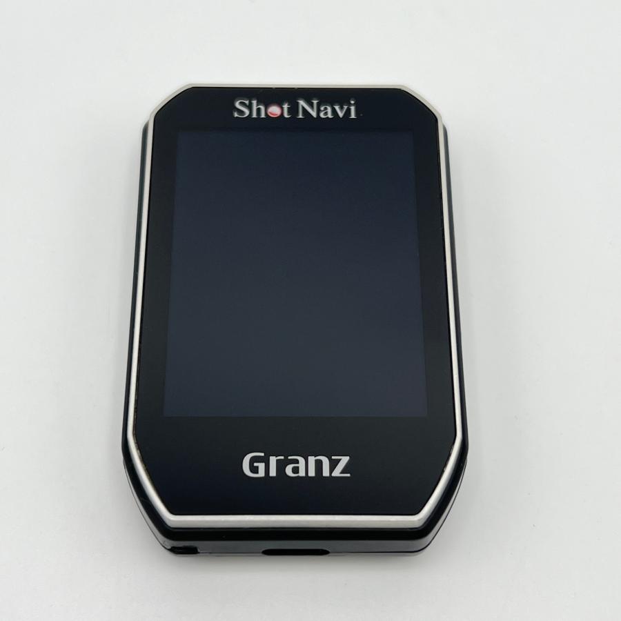 ボーナスストア+5％】ShotNavi Granz ブラック ハンディ型 ゴルフ用