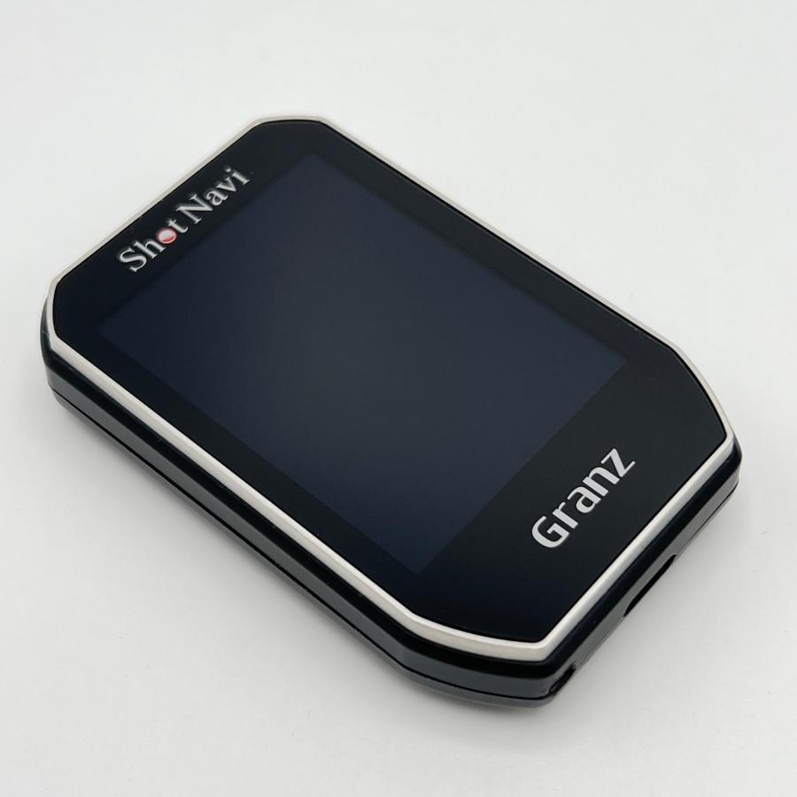 ボーナスストア+5％】ShotNavi Granz ブラック ハンディ型 ゴルフ用