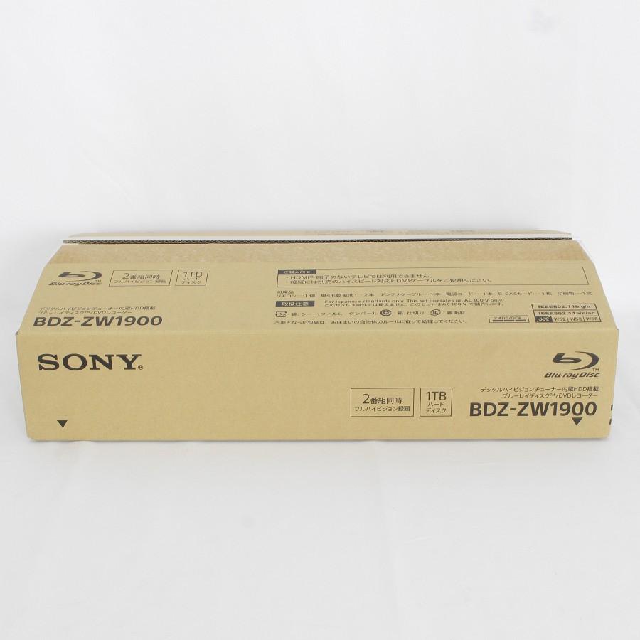ボーナスストア+5%】SONY BDZ-ZW1900 ブルーレイレコーダー 1TB ボーナスストア+5%】SONY BDZ-ZW1900 ブルーレイレコーダー 1TB
