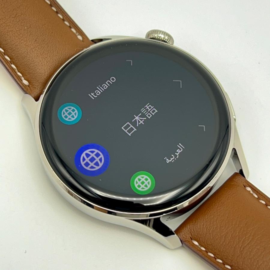 ボーナスストア+5％【美品】HUAWEI WATCH 3 GLL-AL04 Stainless Steel クラシックモデル ファーウェイウォッチ スマートウォッチ 本体 |  | 03