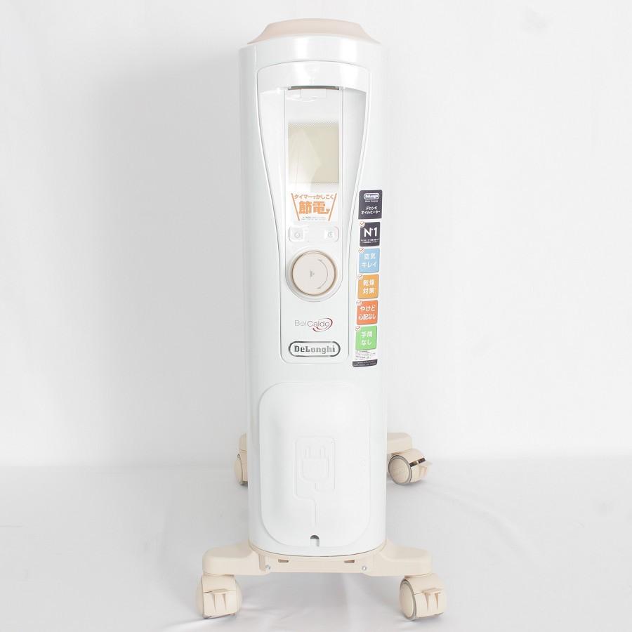 ボーナスストア+5％【美品】デロンギ ベルカルド RHJ75V0915-PK ピュアホワイト+パウダーピンク オイルヒーター 10~13畳用 DeLonghi 本体 |  | 03