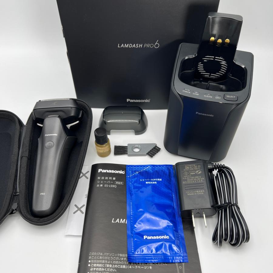パナソニックラムダッシュPRO メンズシェーバー【ES-LS9Q-k】新古品