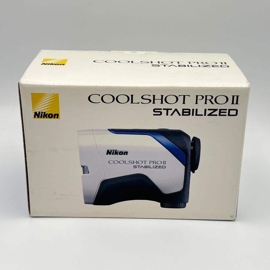 ボーナスストア+5％】NIKON COOLSHOT PRO II STABILIZED ゴルフ用