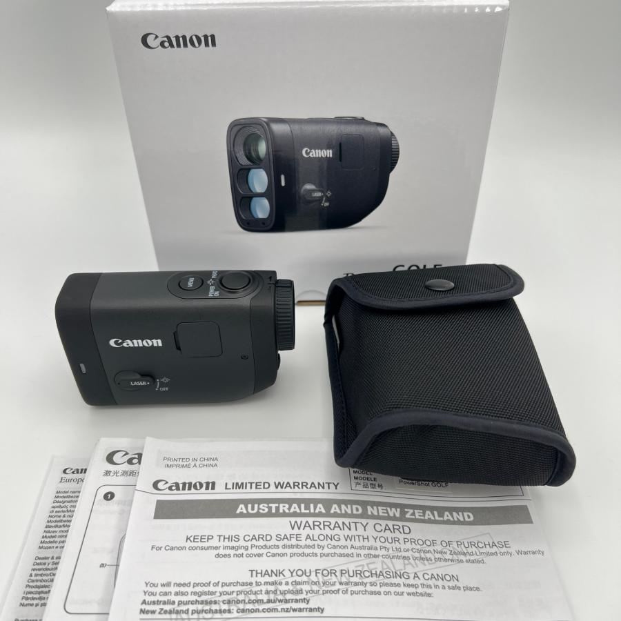 ボーナスストア+5％【美品】Canon PowerShot GOLF ゴルフ用レーザー 