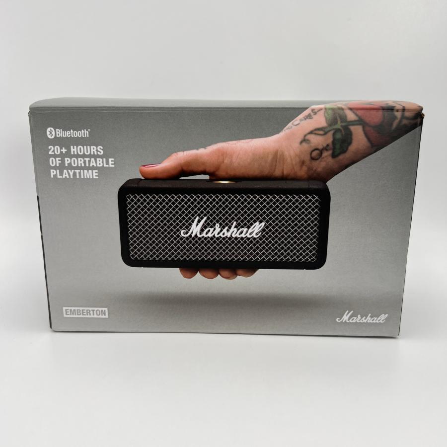 ボーナスストア+5％【美品】Marshall Emberton ワイヤレスポータブル 