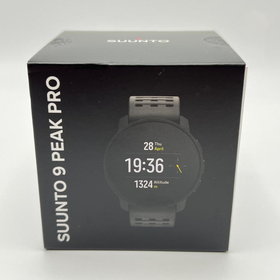 ボーナスストア+5％【美品】SUUNTO 9 PEAK PRO ALL BLACK SS050807000  