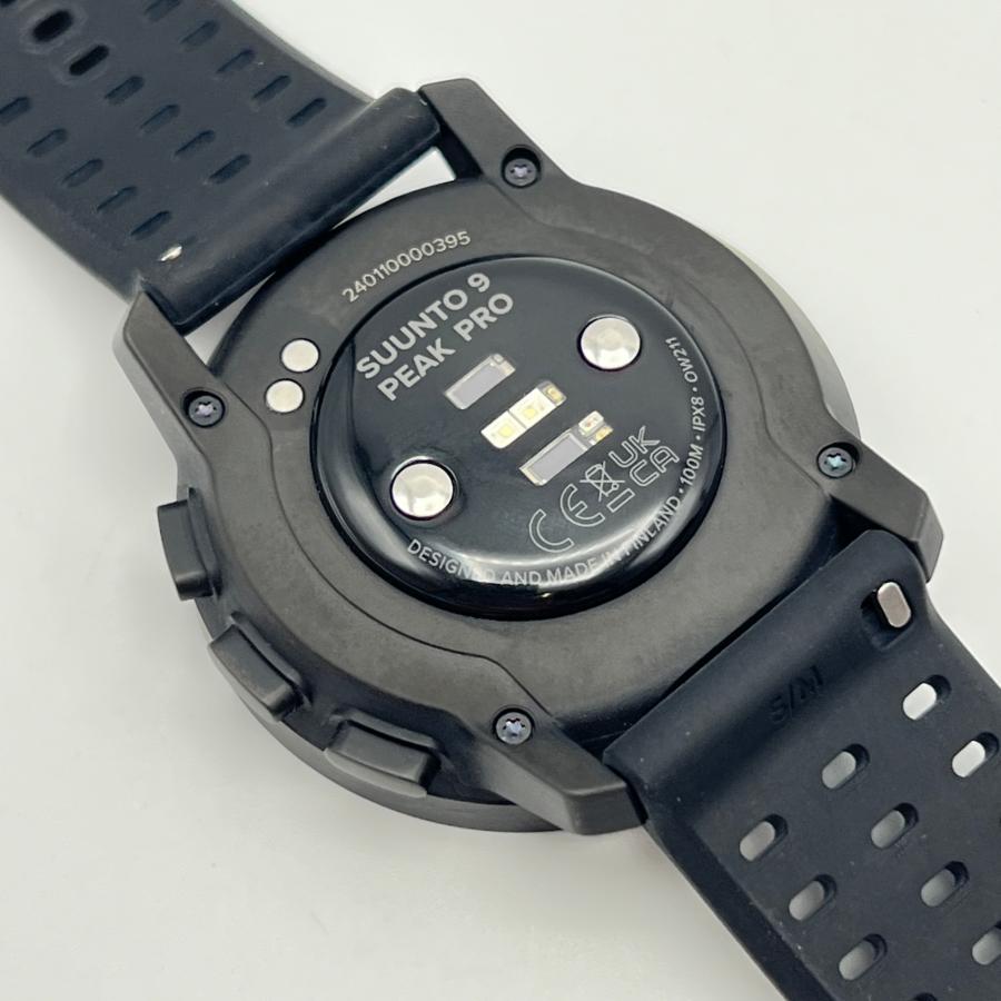 ボーナスストア+5％【美品】SUUNTO 9 PEAK PRO ALL BLACK SS050807000 