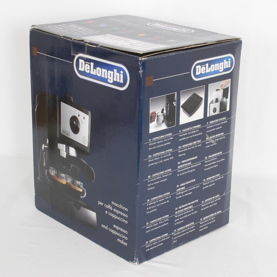 ボーナスストア+5％【新品】デロンギ EC152J ブラック×シルバー