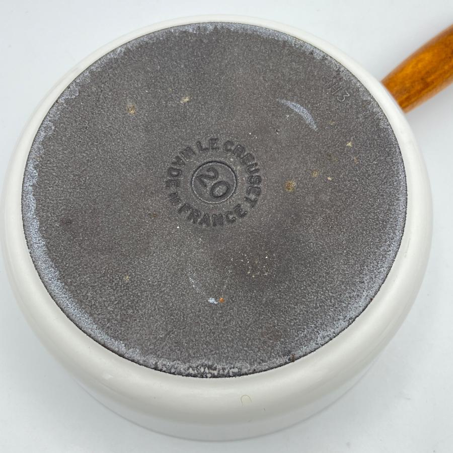 ボーナスストア+5％】ヴィンテージ ル・クルーゼ ウッドハンドル 20cm