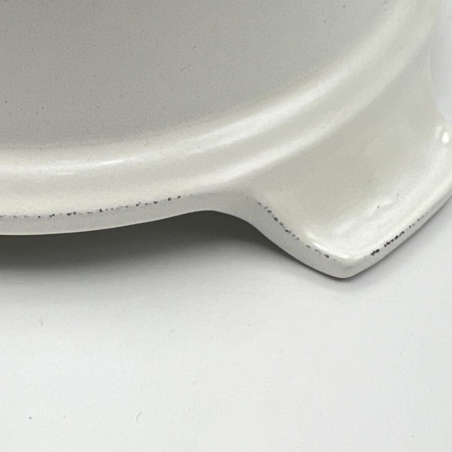 ボーナスストア+5％【美品】ル・クルーゼ ミニフォンデュセット 14cm ホワイト ホーロー LE CREUSET 本体 |  | 06