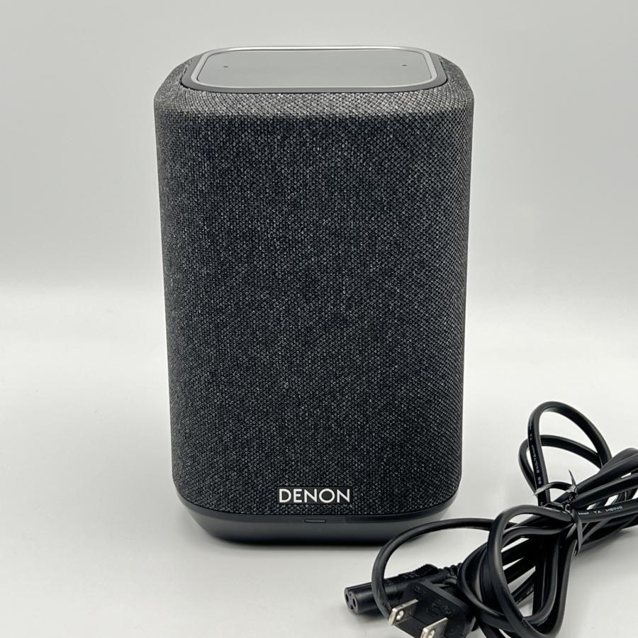 ボーナスストア+5％【美品】DENON HOME 150 K ブラック 高音質ステレオ