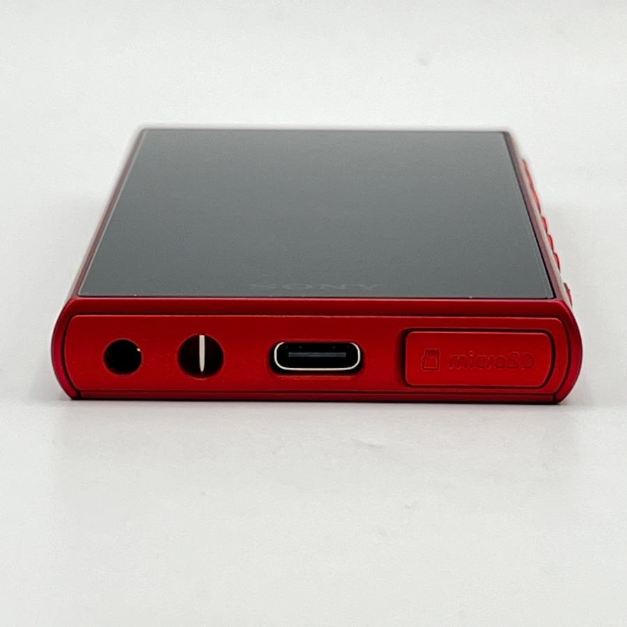 ボーナスストア+5％【美品】SONY WALKMAN NW-A105HN-R レッド 16GB