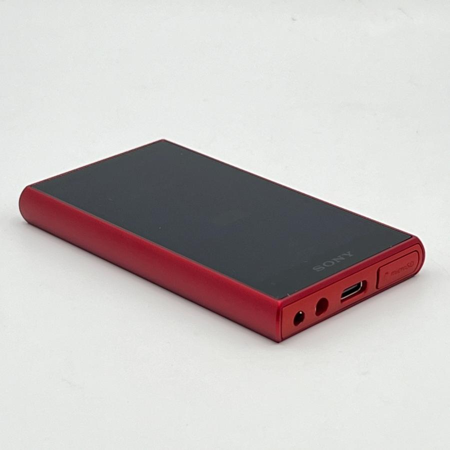 ボーナスストア+5％【美品】SONY WALKMAN NW-A105HN-R レッド 16GB