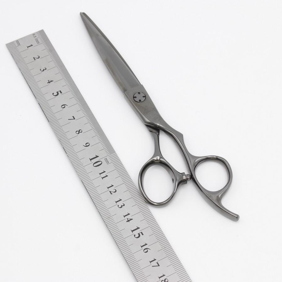 ボーナスストア+5％【美品】オオカワプロシザーズ JagII SGJ60-X DLCコーティング メタルブラック カットシザー 6インチ 笹刃 3Dハンドル ジャグ |  | 08