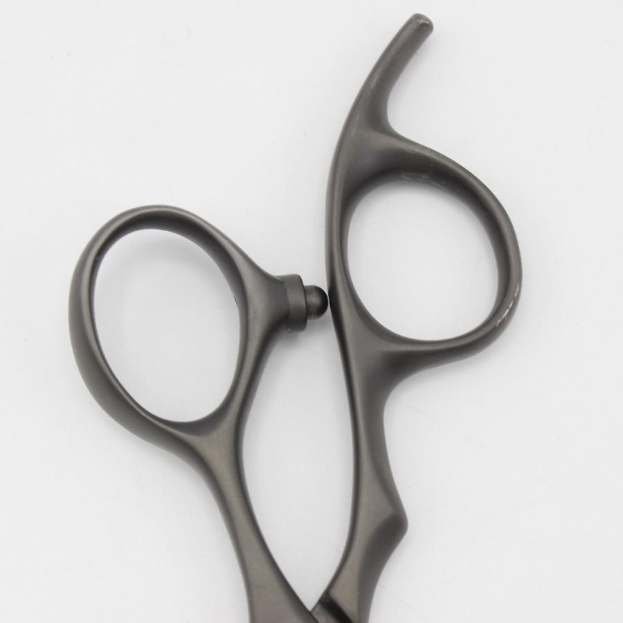 ボーナスストア+5％【美品】オオカワプロシザーズ SG70-X DLCコーティング マットブラック カットシザー 7インチ ハマグリ刃 3Dハンドル |  | 07