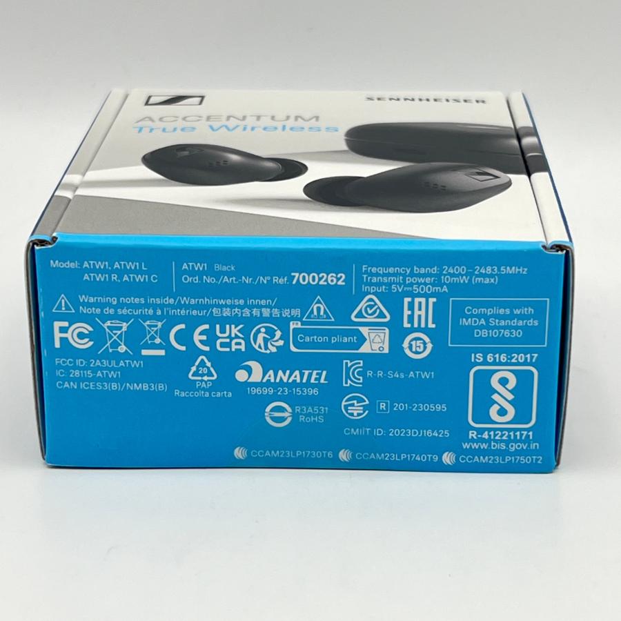 ボーナスストア+5％【新品未開封】SENNHEISER ACCENTUM True Wireless