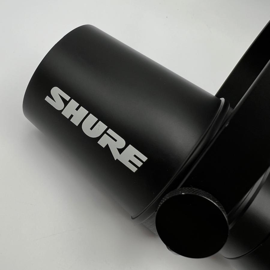 ボーナスストア+5％【美品】SHURE MV7X-J ブラック ポッドキャスト マイクロホン XLR出力 シュア 本体 |  | 04