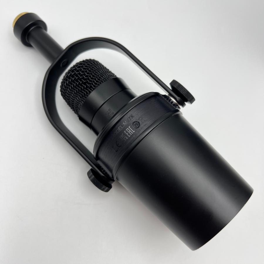 ボーナスストア+5％【美品】SHURE MV7X-J ブラック ポッドキャスト マイクロホン XLR出力 シュア 本体 |  | 07