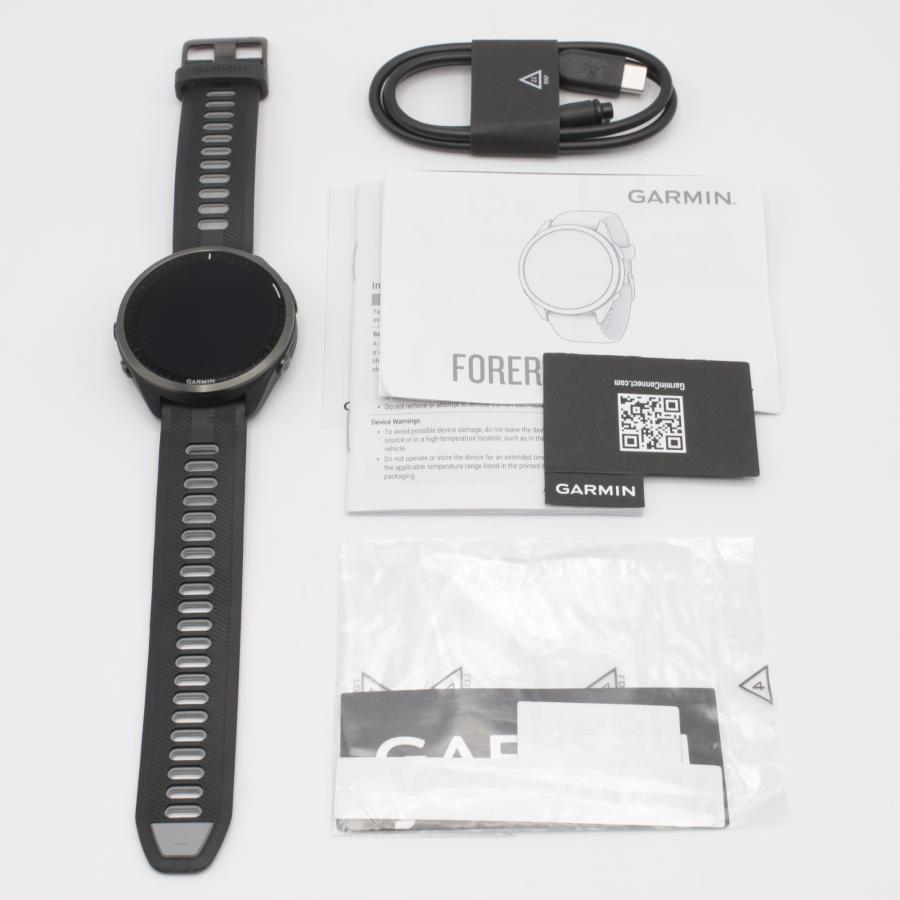 ボーナスストア+5％【美品】GARMIN Forerunner 965 Black 010-02809-60 