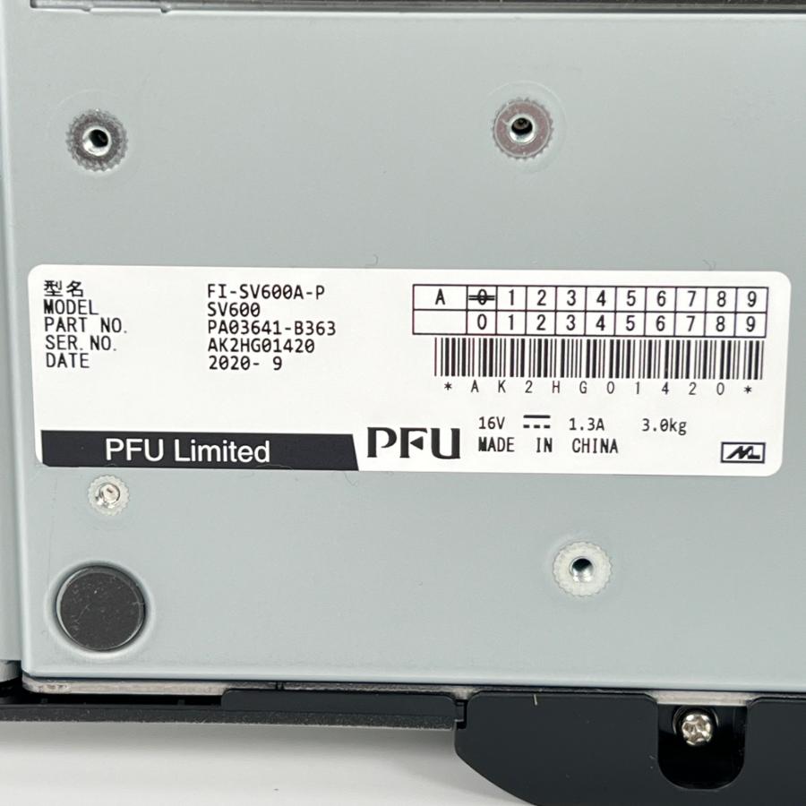ボーナスストア+5％【美品】富士通 ScanSnap SV600 FI-SV600A-P