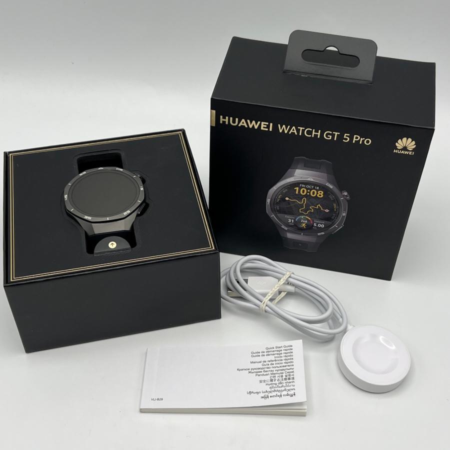 ボーナスストア+5％【美品】HUAWEI WATCH GT 5 PRO 46mm VLI-B29 