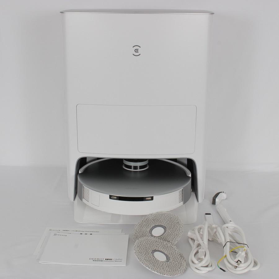 ボーナスストア+5％【美品】ECOVACS DEEBOT T20 OMNI DLX23 ホワイト 
