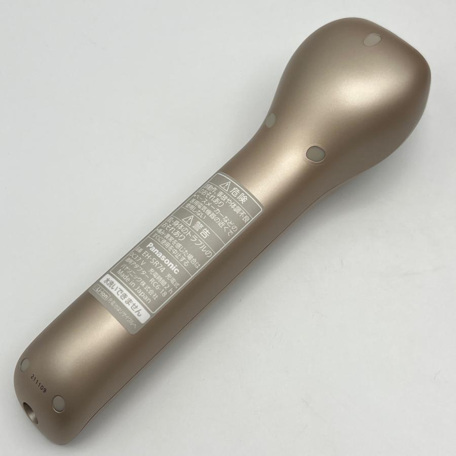 ボーナスストア+5％【美品】パナソニック EH-SR74-N ゴールド調 RF美顔 