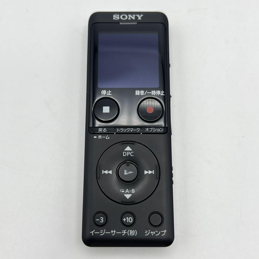ボーナスストア+5％【美品】SONY ICD-UX570F-B ブラック ICレコーダー ワイドFM対応 4GBメモリー内蔵 ソニー 本体 |  | 01