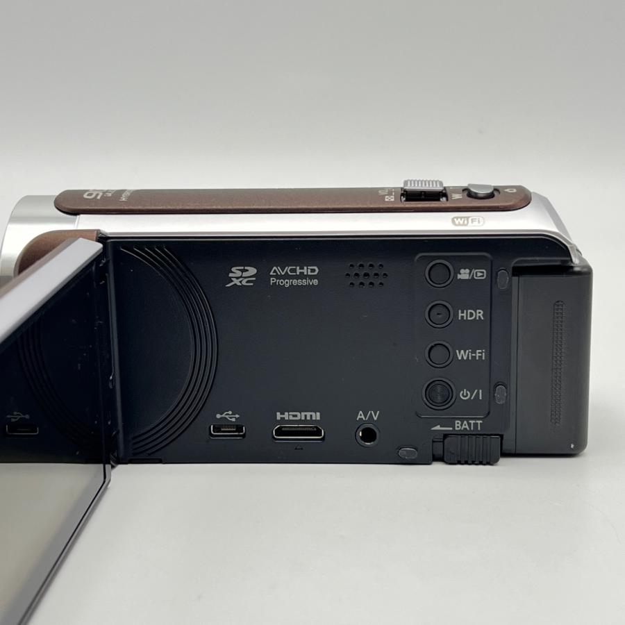 ボーナスストア+5％【美品】パナソニック HC-W590MS-T ブラウン